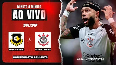 São Bernardo x Corinthians – Acompanhe ao vivo e de graça pelo Paulistão