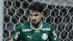 José "Flaco" López marcou para o Palmeiras diante do Guarani