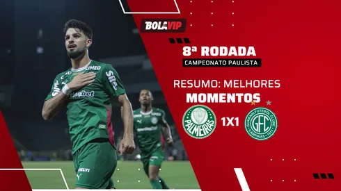 Palmeiras empata com Guarani no Paulistão