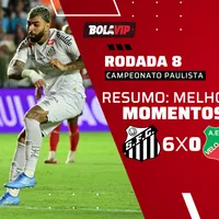 Santos goleia Velo Clube e avança as quartas do Paulistão