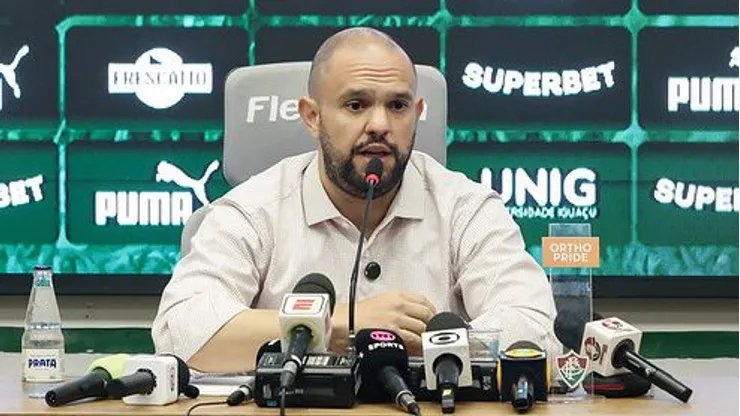 Presidente Mattheus Montenegro. Foto: Marcelo Gonçalves / Fluminense