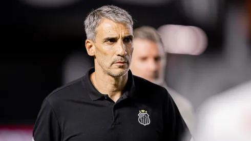 Juan Pablo Vojvoda técnico do Santos – Fotos: Raul Baretta/ Santos FC.