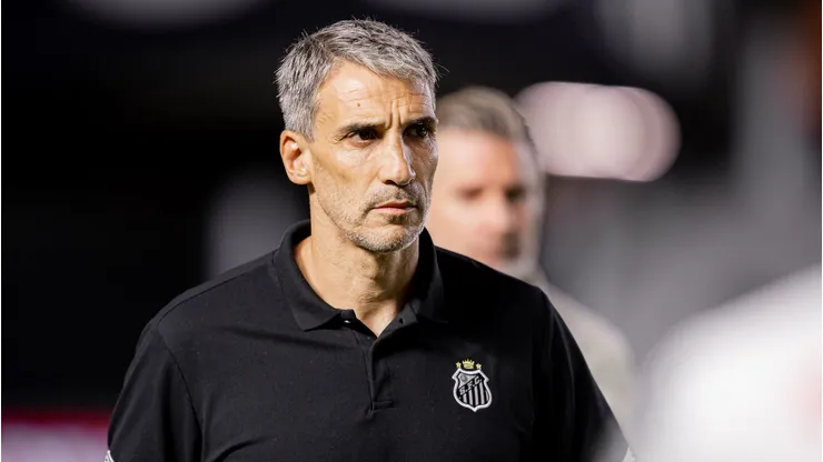 Juan Pablo Vojvoda técnico do Santos - Fotos: Raul Baretta/ Santos FC.