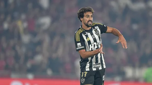 RJ – RIO DE JANEIRO – 31/07/2025 – COPA DO BRASIL 2025, FLAMENGO X ATLETICO-MG – Igor Gomes jogador do Atletico-MG durante partida contra o Flamengo no estadio Maracana pelo campeonato Copa Do Brasil 2025. Foto: Thiago Ribeiro/AGIF