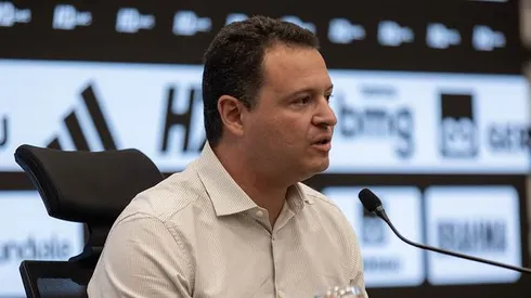 Rafael Menin no Atlético-MG. Foto: Pedro Souza / Atlético