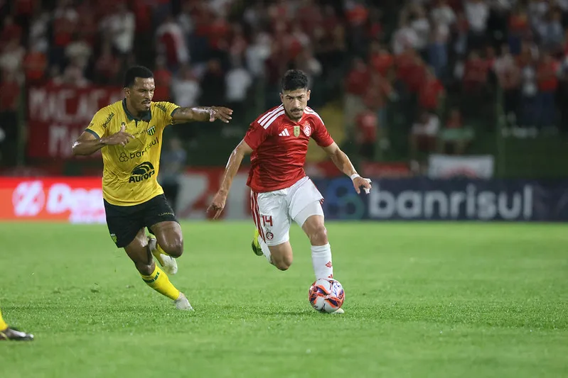 Internacional venceu o Ypiranga. Foto: Ricardo Duarte/Internacional