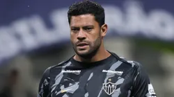 Hulk jogador do Atlético durante aquecimento antes da partida contra o Remo no estadio Arena MRV pelo campeonato Brasileiro A 2026. Foto: Gilson Lobo/AGIF