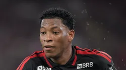 - Plata jogador do Flamengo durante partida contra o Vasco no estadio Maracana pelo campeonato Carioca 2026.