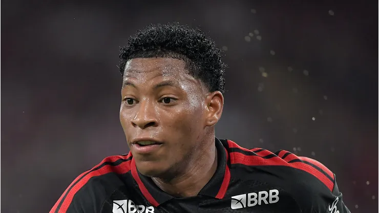 - Plata jogador do Flamengo durante partida contra o Vasco no estadio Maracana pelo campeonato Carioca 2026.
