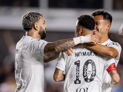 Neymar e Gabigol reeditam parceria no Santos após 13 anos
