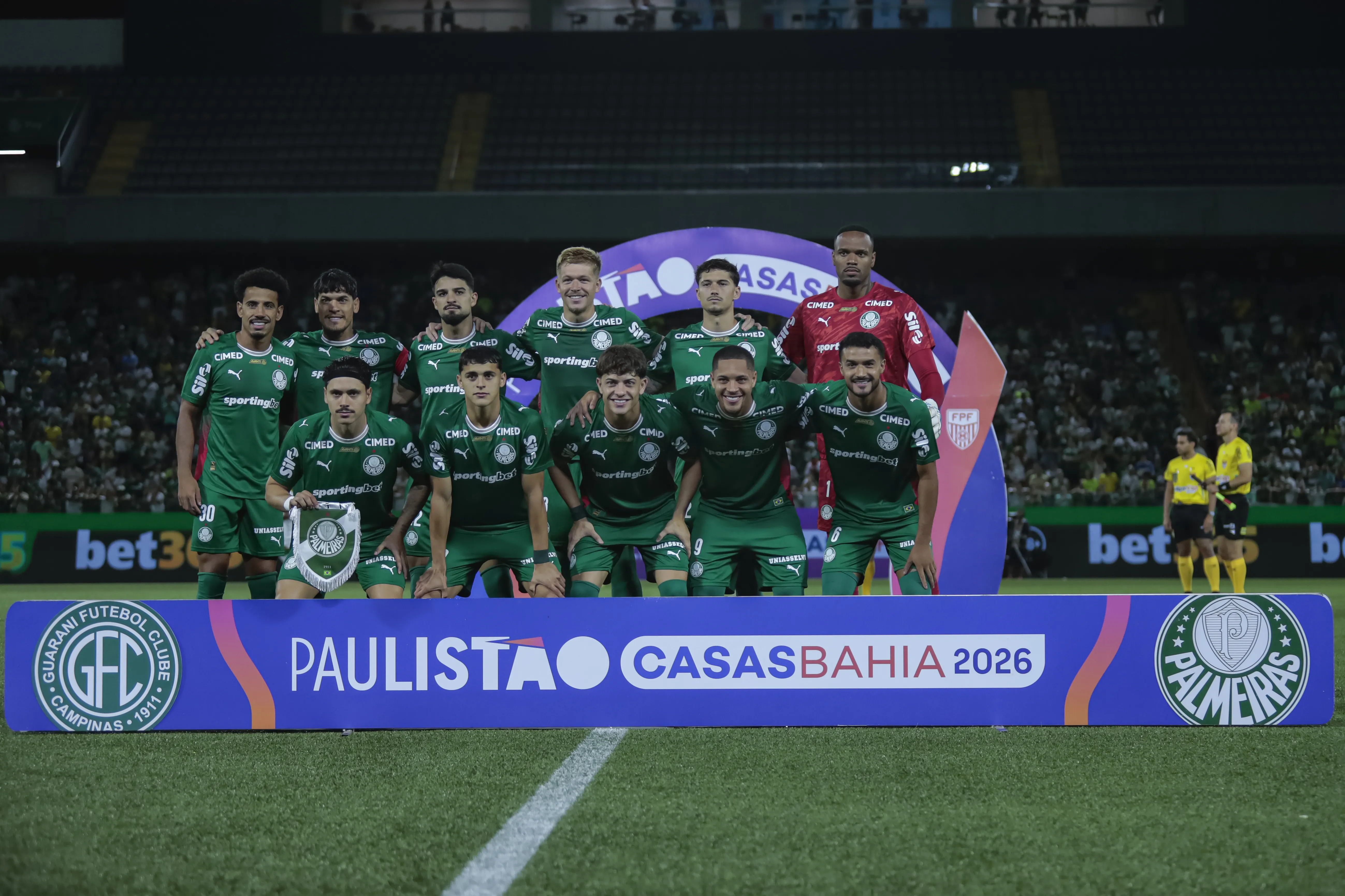 Dos 4 grandes, Palmeiras é quem fez a melhor campanha na fase inicial do Paulistão – Foto: Marco Miatelo/AGIF