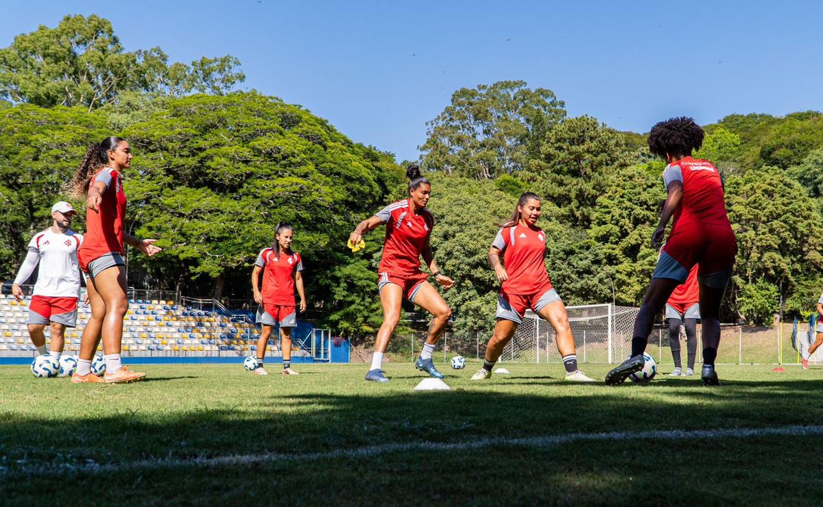 Internacional encerra preparação para estreia contra o São Paulo no Brasileirão Feminino