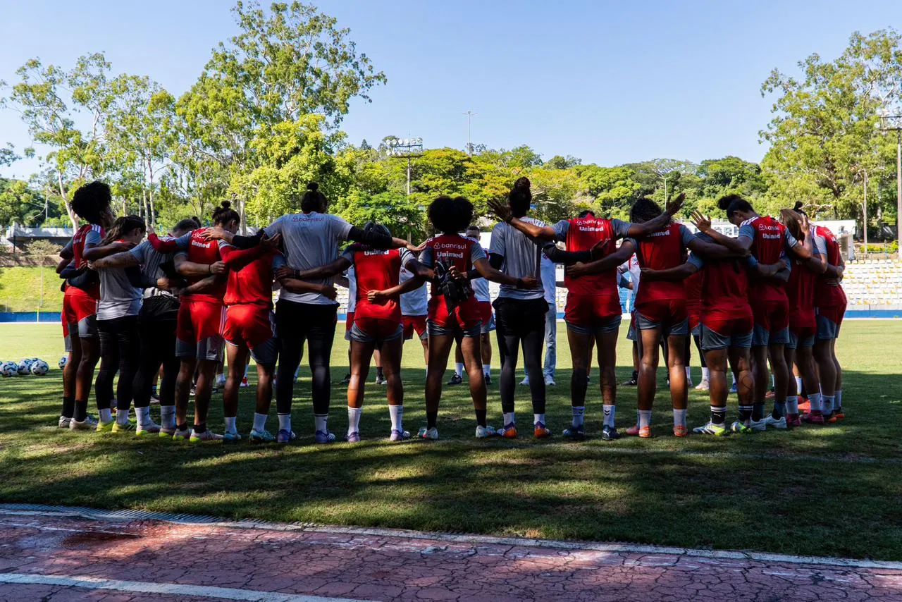 Inter encerra preparação. Foto: Lara Vantzen/Sport Club Internacional