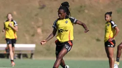 Vingadoras durante treino. Foto: Daniela Veiga/Atlético