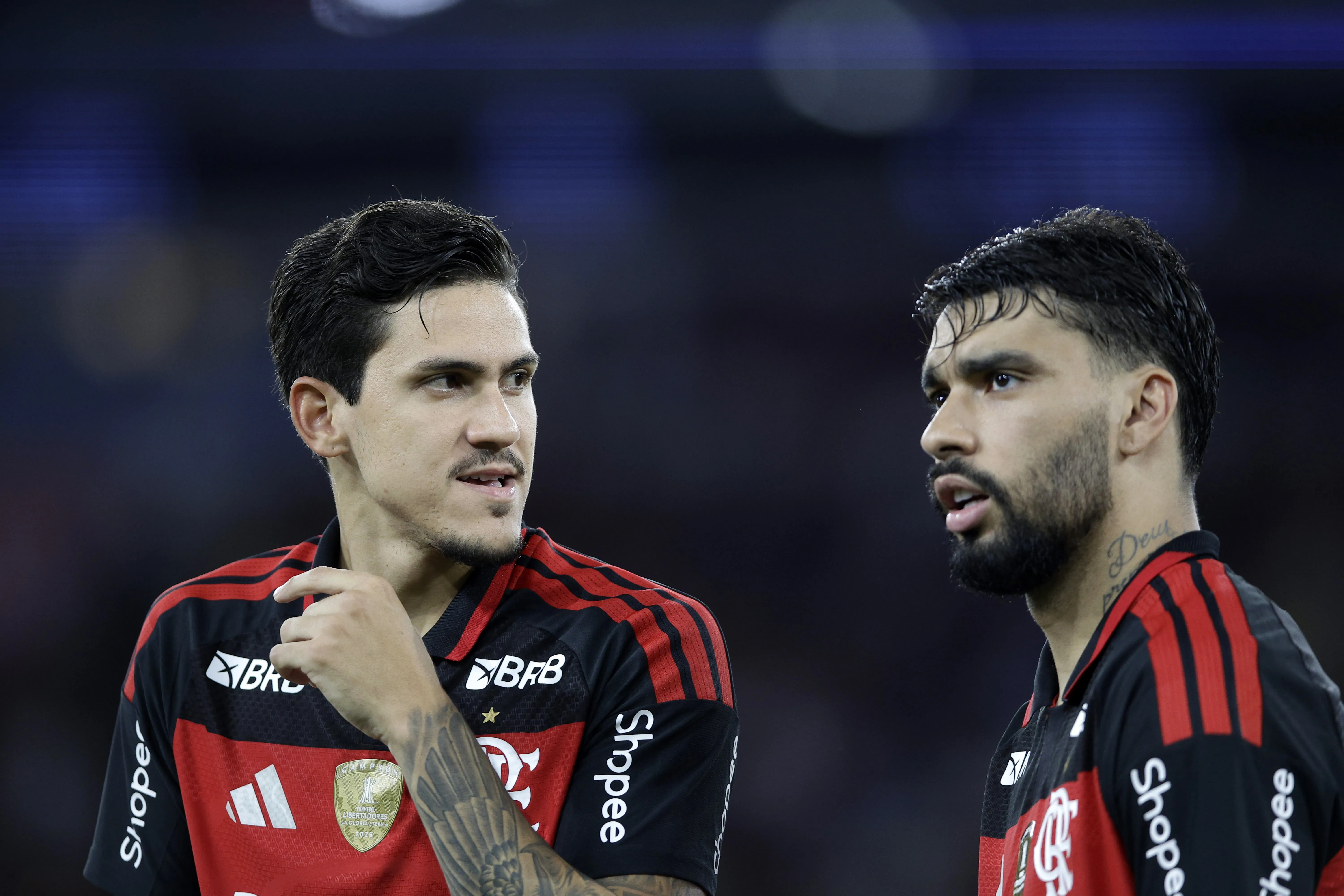 RJ – RIO DE JANEIRO – 07/02/2026 – CARIOCA 2026, FLAMENGO X SAMPAIO CORREA – Pedro jogador do Flamengo durante partida contra o Sampaio Correa no estadio Maracana pelo campeonato Carioca 2026. Foto: Andre Mourao/AGIF