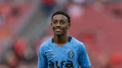 Gabriel Mec em ação pelo Grêmio. Foto: Liamara Polli/AGIF