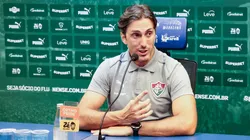 Luis Zubeldía, técnico do Tricolor das Laranjeiras. Foto: MARCELO GONÇALVES/ FLUMINENSE F.C