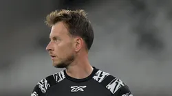 - Neto goleiro do Botafogo durante aquecimento antes da partida contra o LDU no estadio Nilton Santos