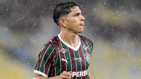 Savarino jogador do Fluminense durante partida contra o Marica no estádio Maracanã pelo campeonato Carioca 2026.