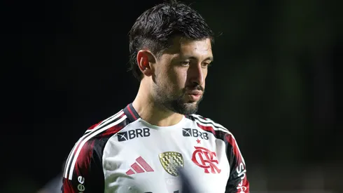 Arrascaeta é a esperança do Flamengo para a final contra o Lanús – Foto: Márcio José/AGIF