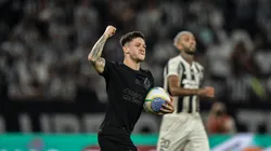 RJ - RIO DE JANEIRO - 14/09/2024 - BRASILEIRO A 2024, BOTAFOGO X CORINTHIANS - Garro jogador do Corinthians comemora seu gol durante partida contra o Botafogo no estadio Engenhao pelo campeonato Brasileiro A 2024. Foto: Thiago Ribeiro/AGIF
