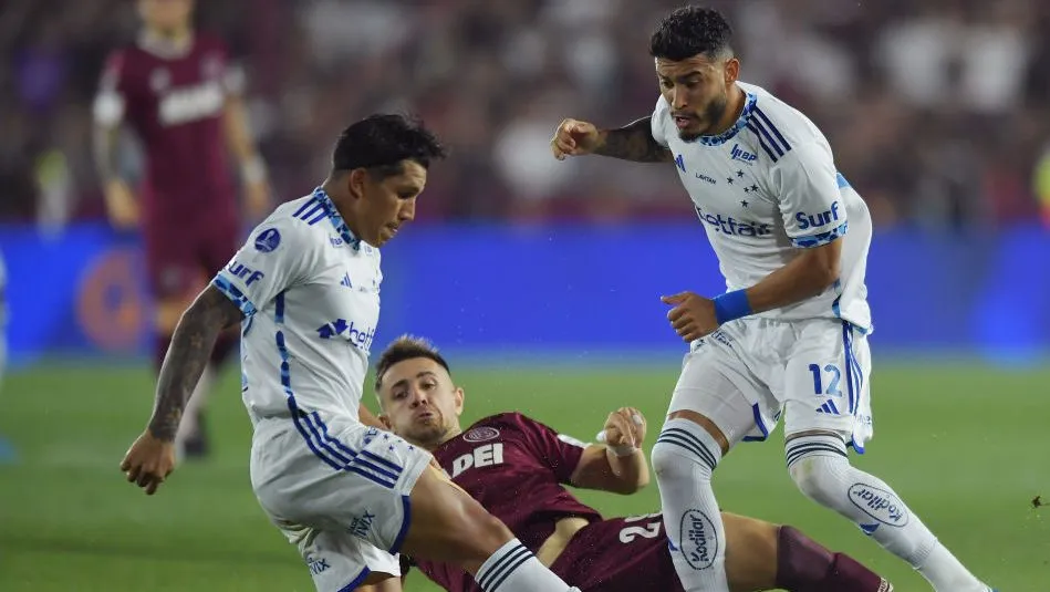 Cruzeiro x Lanús. Foto: Marcelo Endelli/Getty Images
