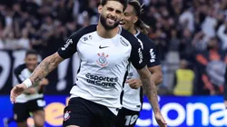 Yuri Alberto (Corinthians) celebrando seu gol contra o São Paulo, no dia 20.11.2025. Foto: Marcello Zambrana/AGIF