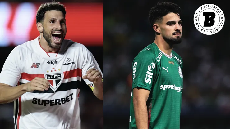 Calleri e Flaco López iniciaram 2026 marcando gols importantes - Fotos: Marcello Zambrana/AGIF e Ettore Chiereguini/AGIF