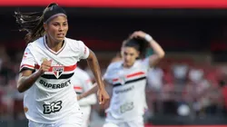 Jogadora do São Paulo. Foto: Marcello Zambrana/AGIF