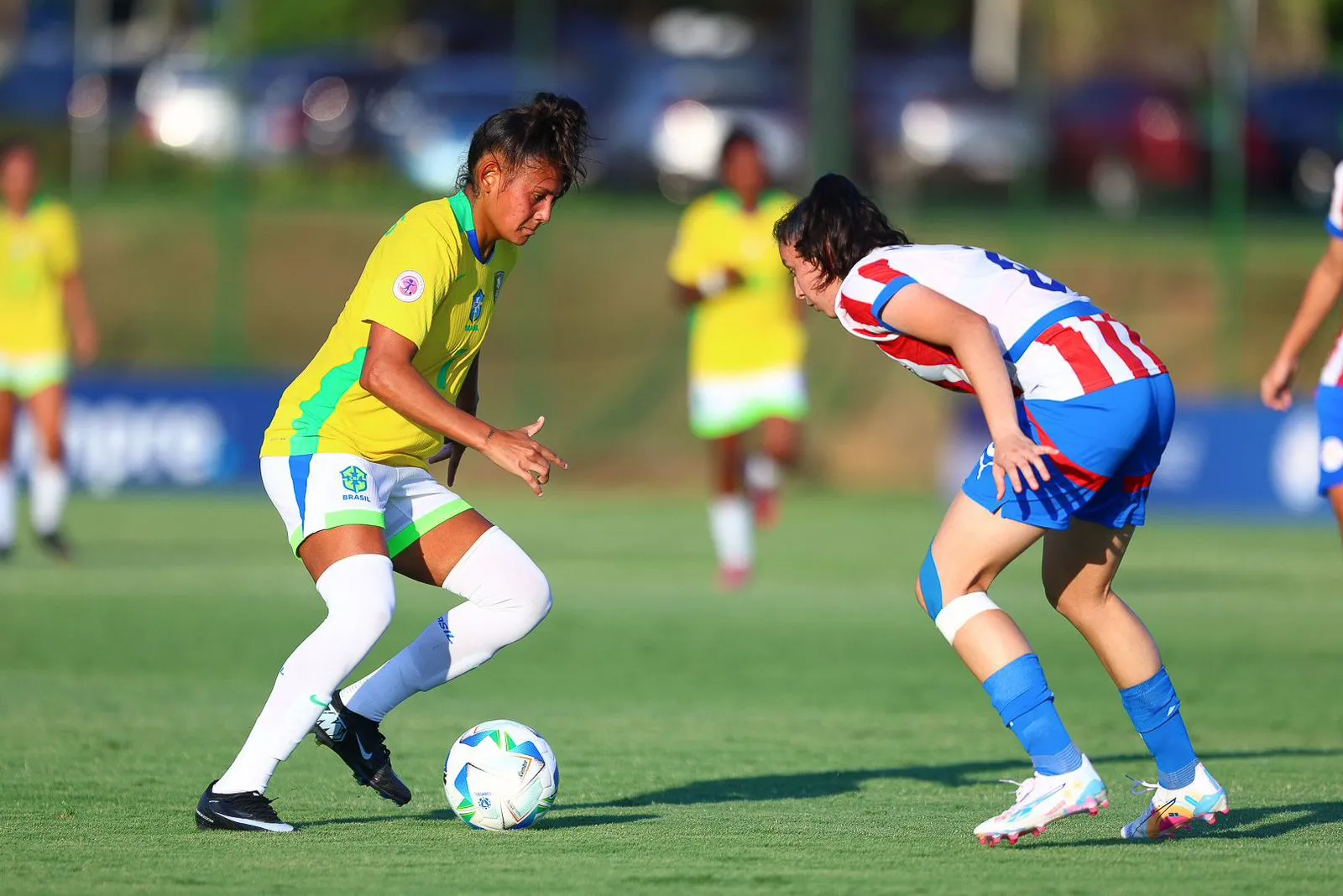 Brasil x Paraguai. Foto: Staff Images/CBF