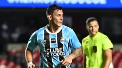 Pavon jogador do Gremio durante partida contra o Sao Paulo no estadio Morumbi pelo campeonato Brasileiro A 2026. Foto: Jota Erre/AGIF