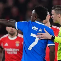 Vini Jr. acusa argentino de racismo em Benfica x Real Madrid