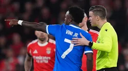 Vini Jr. denuncia racismo em Benfica x Real Madrid. (Photo by Angel Martinez/Getty Images)