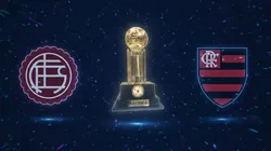 Lanús x Flamengo. Foto: Gerada por Inteligência Artificial