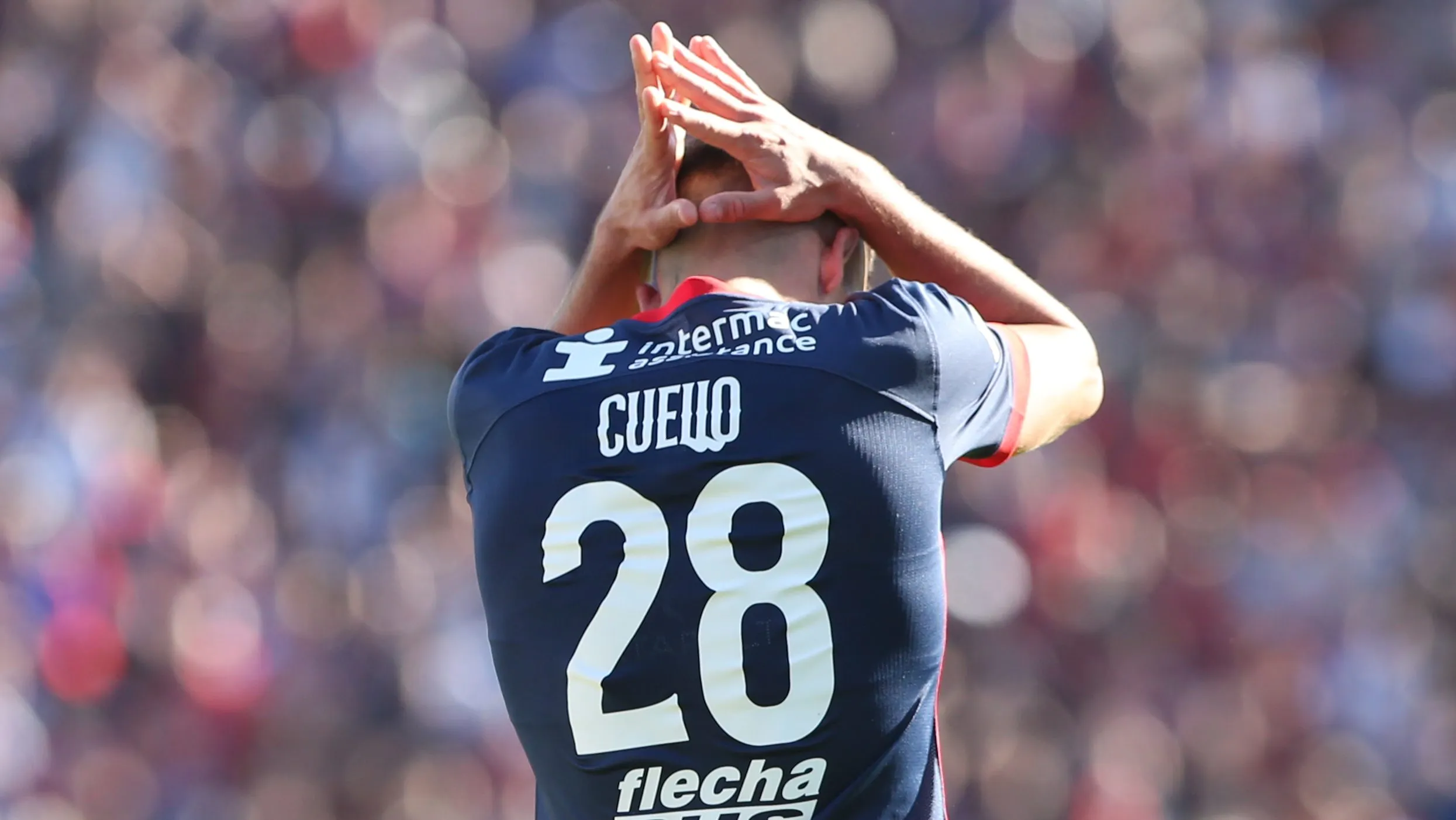 Alexis Cuello em campo pelo San Lorenzo. (Photo by Daniel Jayo/Getty Images)