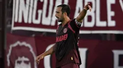 Carlos Izquierdoz, jogador do Lanús fala sobre o Flamengo.