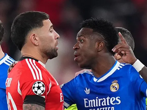 Sneijder condena atitude de Otamendi contra Vini Jr.