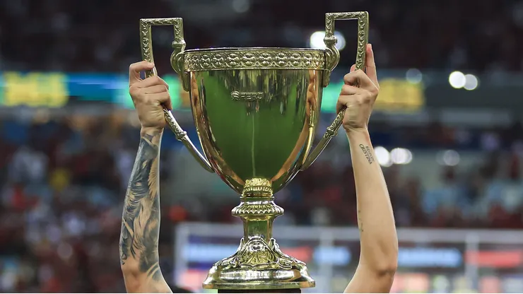 Troféu do Campeonato Carioca. (Photo by Buda Mendes/Getty Images)