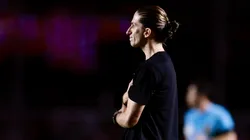 SP - SAO PAULO - 28/01/2026 - BRASILEIRO A 2026, SAO PAULO X FLAMENGO - Filipe Luis tecnico do Flamengo durante partida contra o Sao Paulo no estadio Morumbi pelo campeonato Brasileiro A 2026. Foto: Marcello Zambrana/AGIF