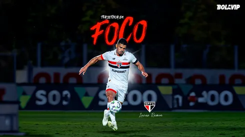 Trajetória de Lucas Ramon, do São Paulo – Foto: Joisel Amaral/AGIF