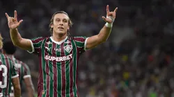 Canobbio marcou seu primeiro gol na temporada na vitória sobre o Bangu, pelo Cariocão. Foto: Thiago Ribeiro/AGIF