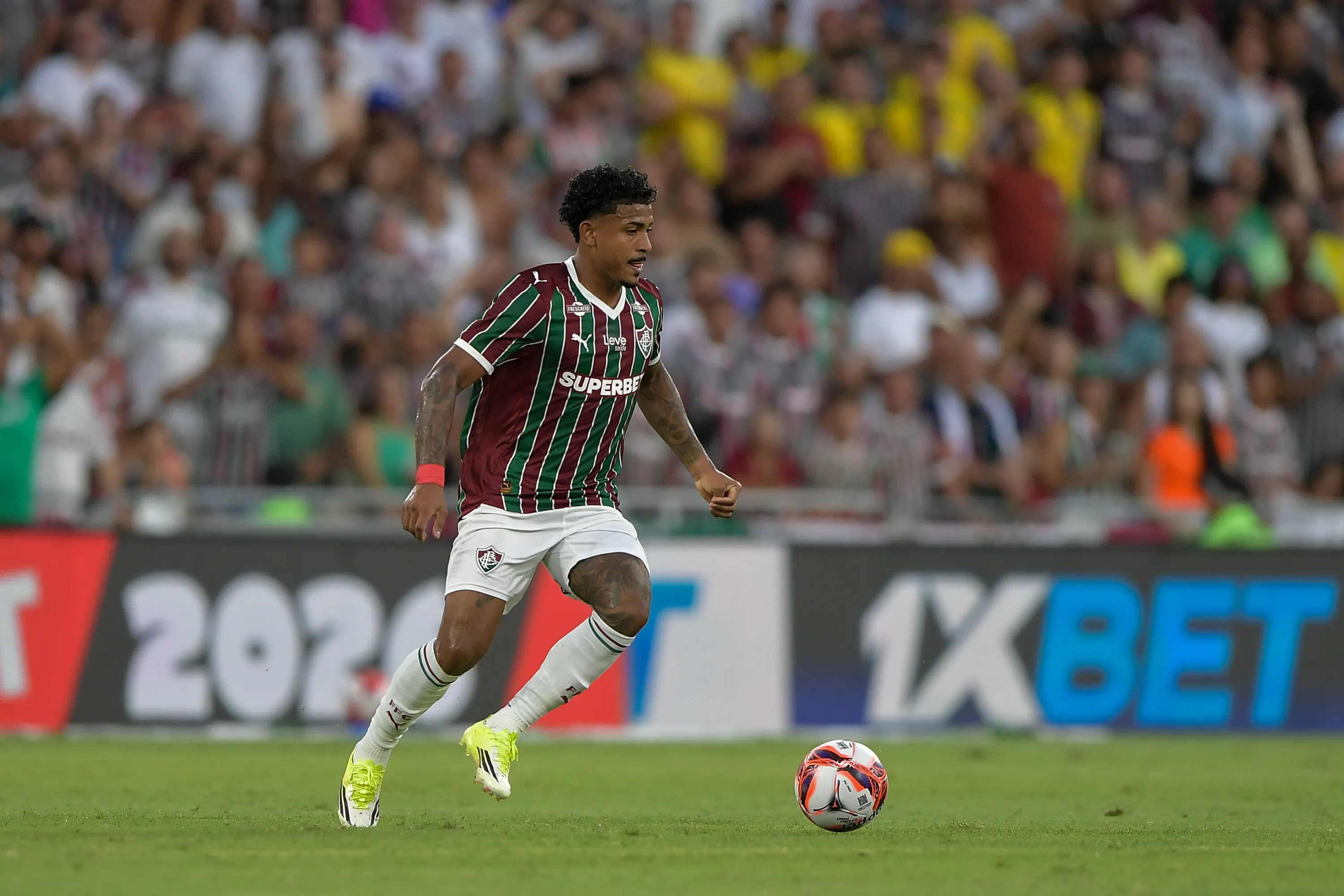 JK participou de todos os jogos do Fluminense nesta temporada. Foto: Thiago Ribeiro/AGIF