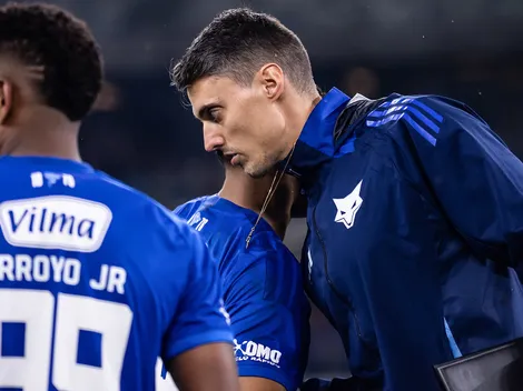 Filho de Tite, Matheus Bachi é advertido por dirigentes do Cruzeiro
