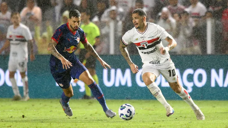 Último duelo entre São Paulo e RB Bragantino aconteceu no Brasileirão 2025. Foto: Mauricio De Souza/AGIF