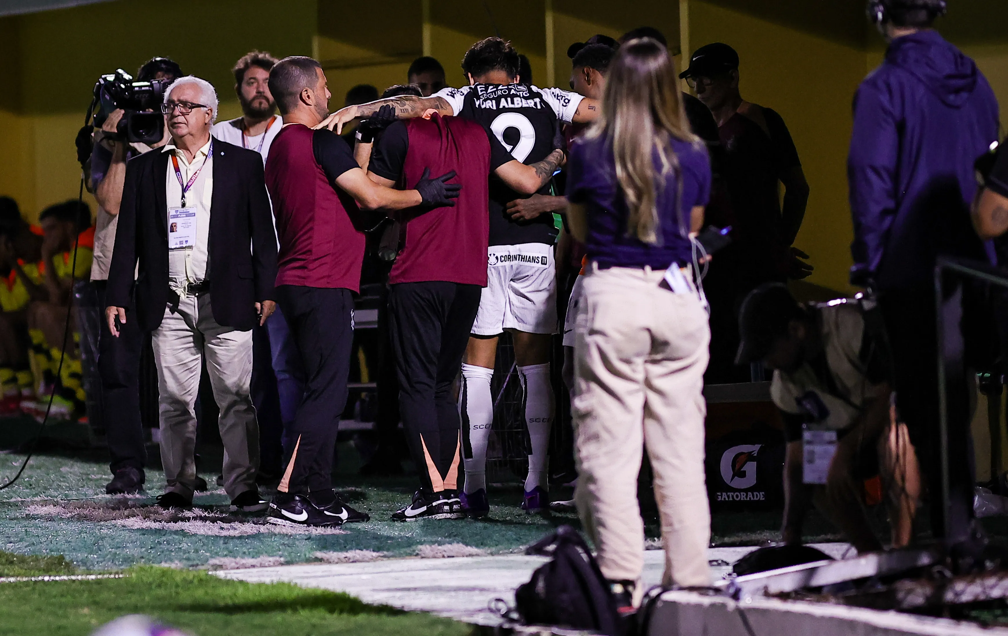 SP – SAO BERNARDO DO CAMPO – 15/02/2026 – PAULISTA 2026, SAO BERNARDO X CORINTHIANS –  Yuri Alberto jogador do Corinthians durante partida contra o Sao Bernardo no estadio Primeiro de Maio pelo campeonato Paulista 2026. Foto: Fabio Giannelli/AGIF