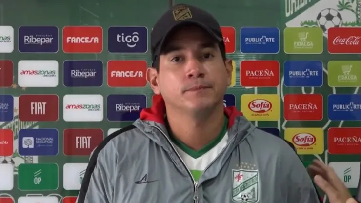Leonardo Égüez, técnico do Nacional Potosí