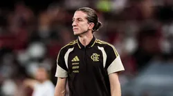 Filipe Luís é o técnico do Flamengo. Foto: Gilvan de Souza/Flamengo