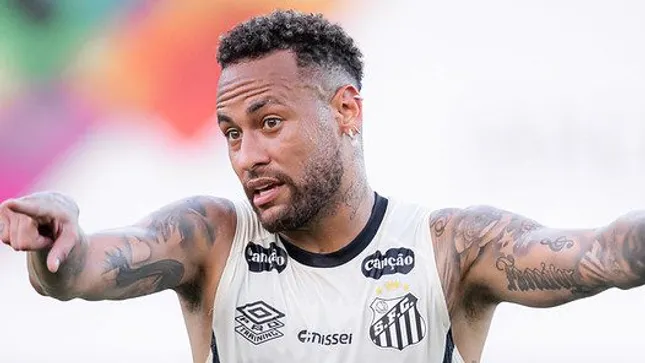 Neymar no Santos. Fotos: Raul Baretta/ Santos