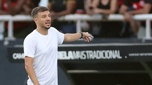 Martín Anselmi é o técnico do Botafogo. Foto: Vitor Silva/Botafogo