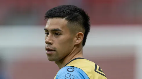 RS – PORTO ALEGRE – 21/09/2025 – BRASILEIRO A 2025, INTERNACIONAL X GREMIO – Alexander Aravena jogador do Gremio durante partida contra o Internacional no estadio Beira-Rio pelo campeonato Brasileiro A 2025. Foto: Liamara Polli/AGIF